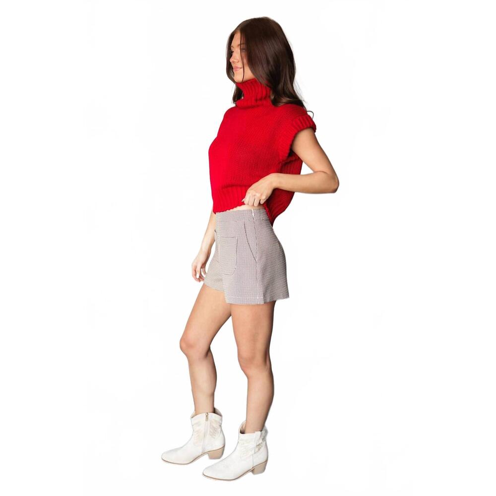 NEW DAY + MOON sweet on you sweater top in red - Picture 7 of 7